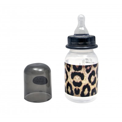 Rock Star Baby Leopard бебешка бутилка 125мл